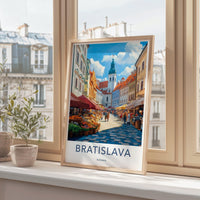Bratislava Poster - Slovakia Wall Art