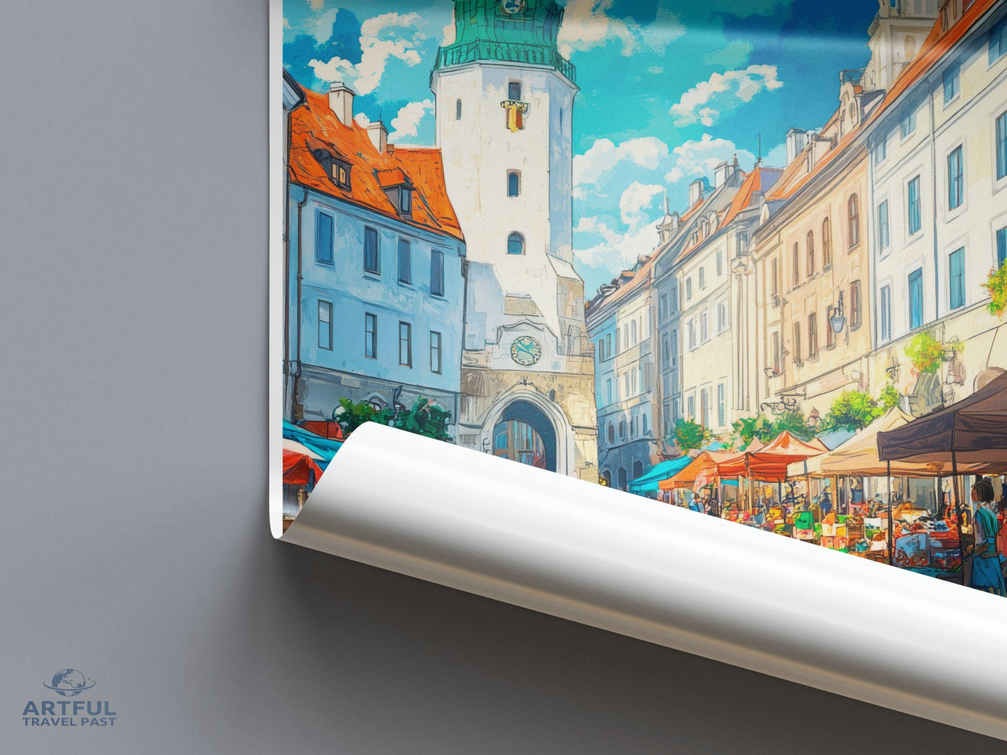 Bratislava Poster - Slovakia Wall Art