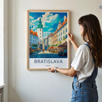 Bratislava Poster - Slovakia Wall Art