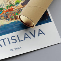 Bratislava Poster - Slovakia Wall Art