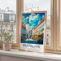 Bratislava Poster - Slovakia Wall Art