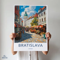 Bratislava Poster - Slovakia Wall Art