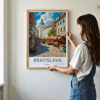 Bratislava Poster - Slovakia Wall Art