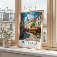 Bratislava Poster - Slovakia Wall Art