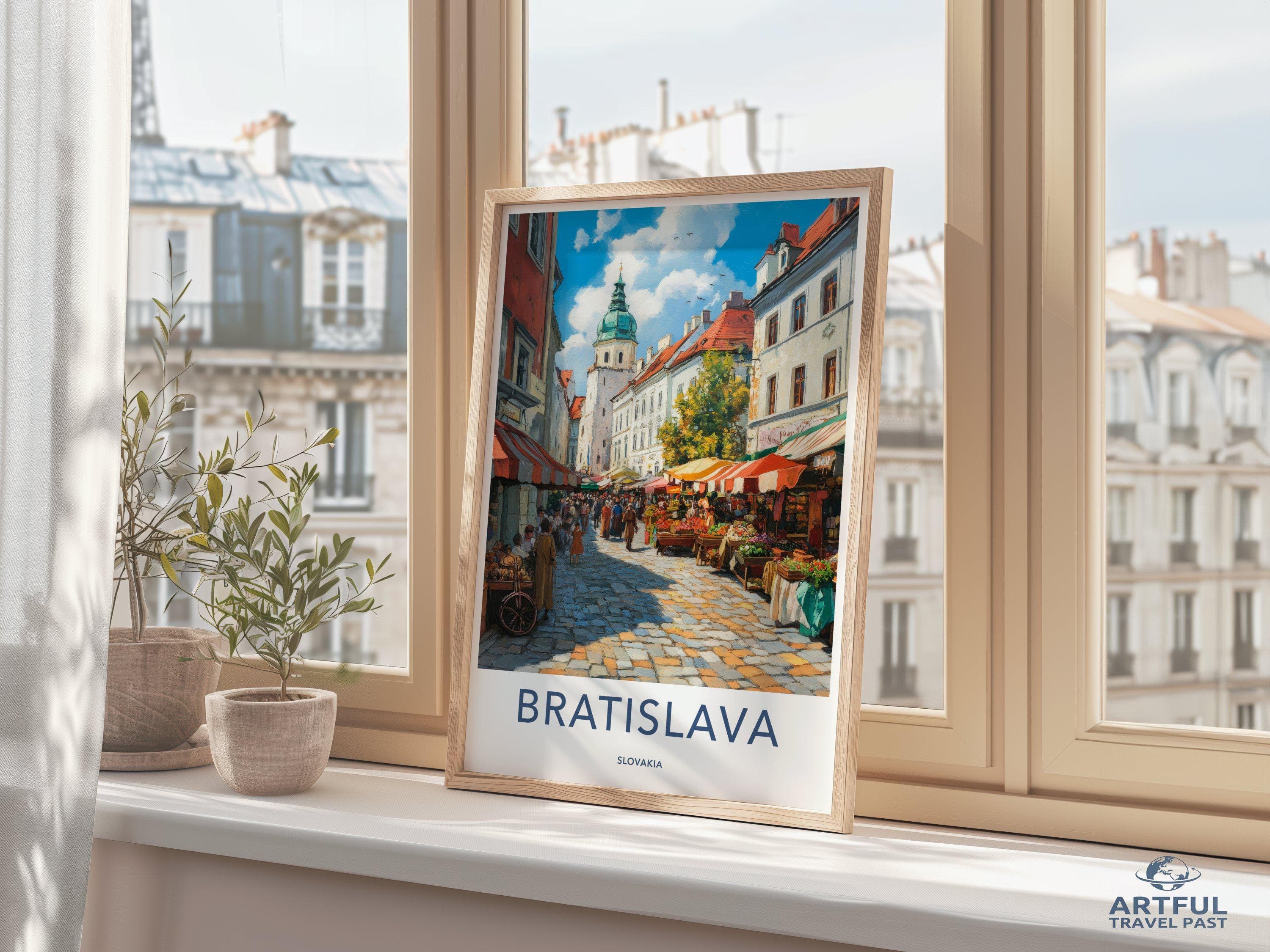 Bratislava Poster - Slovakia Wall Art