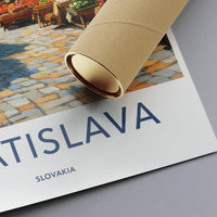 Bratislava Poster - Slovakia Wall Art