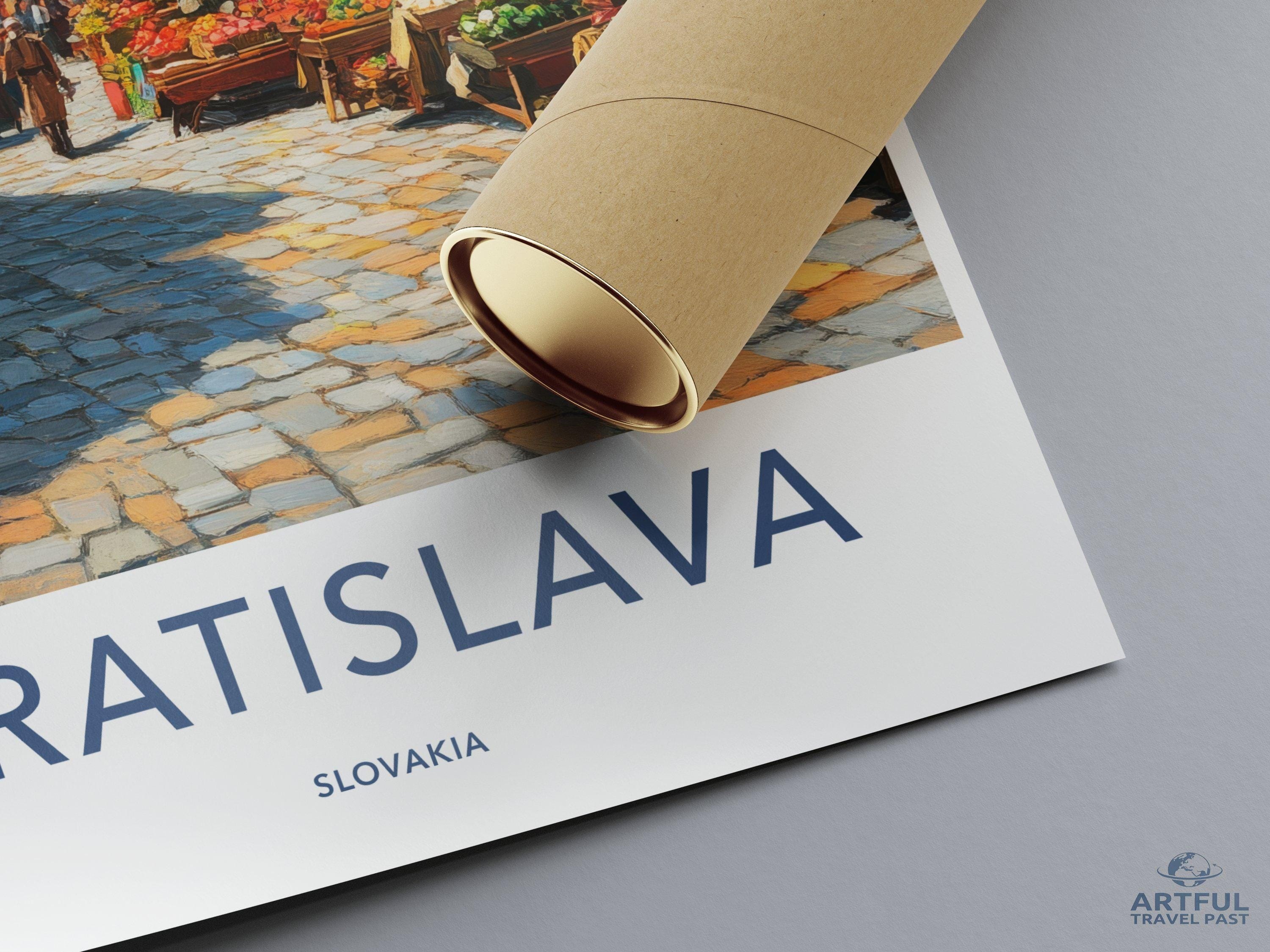 Bratislava Poster - Slovakia Wall Art