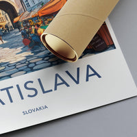 Bratislava Poster - Slovakia Wall Art
