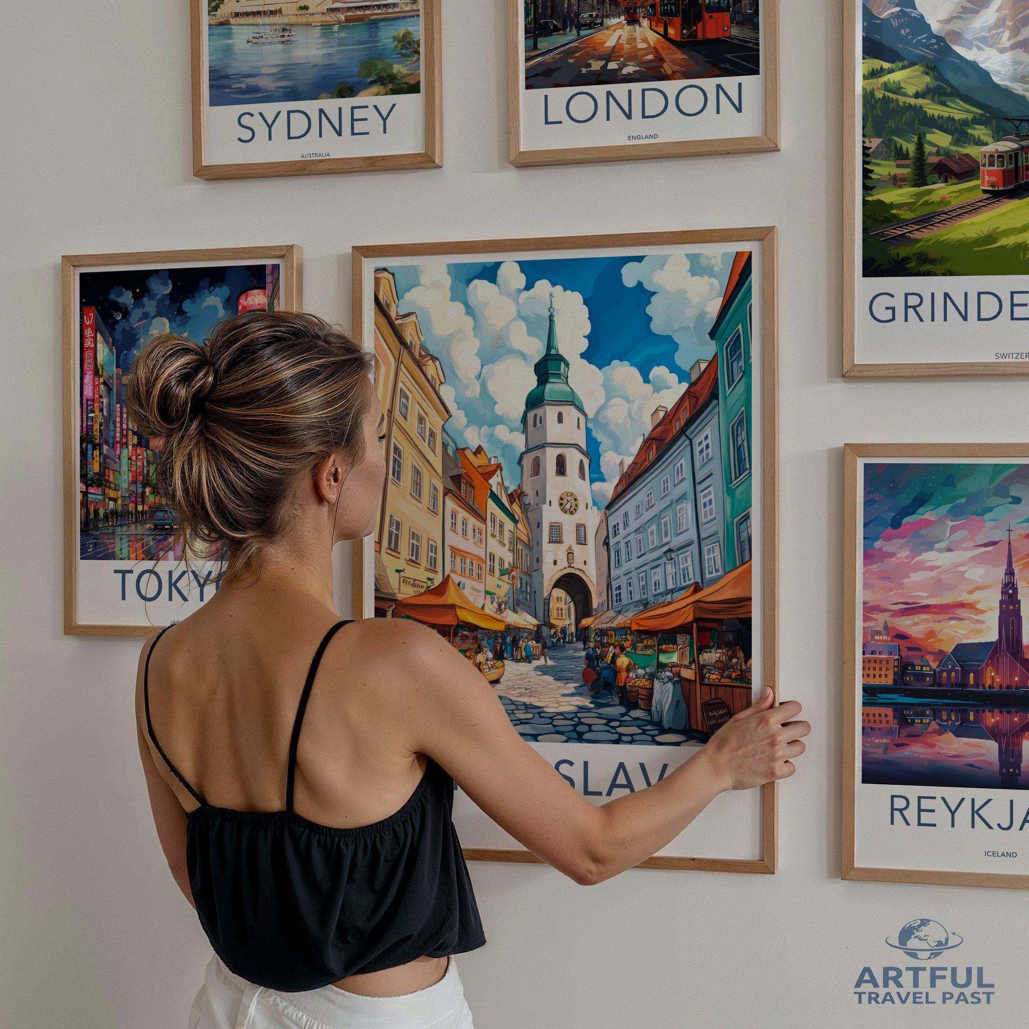 Bratislava Poster - Slovakia Wall Art