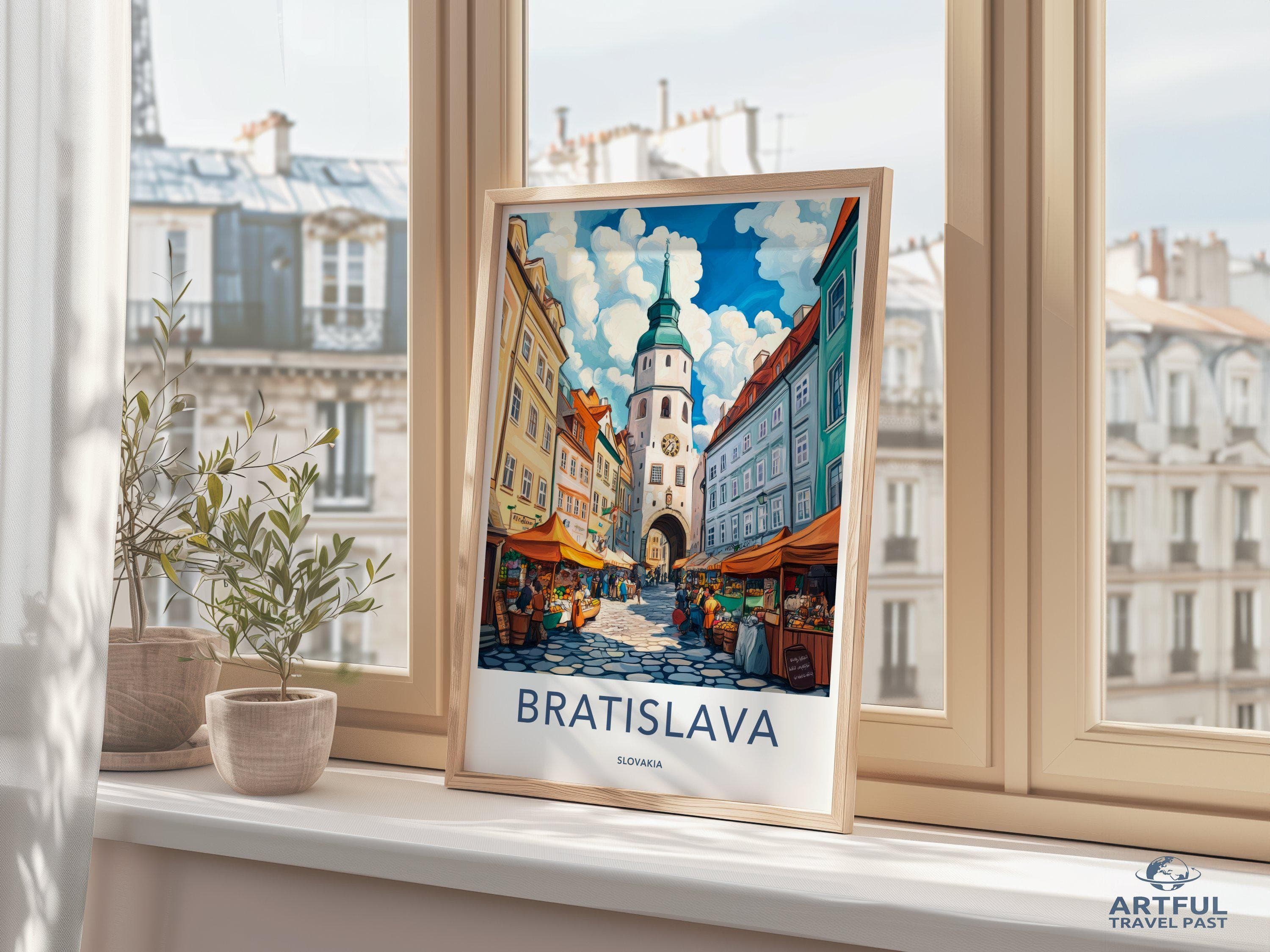 Bratislava Poster - Slovakia Wall Art