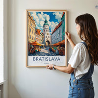 Bratislava Poster - Slovakia Wall Art