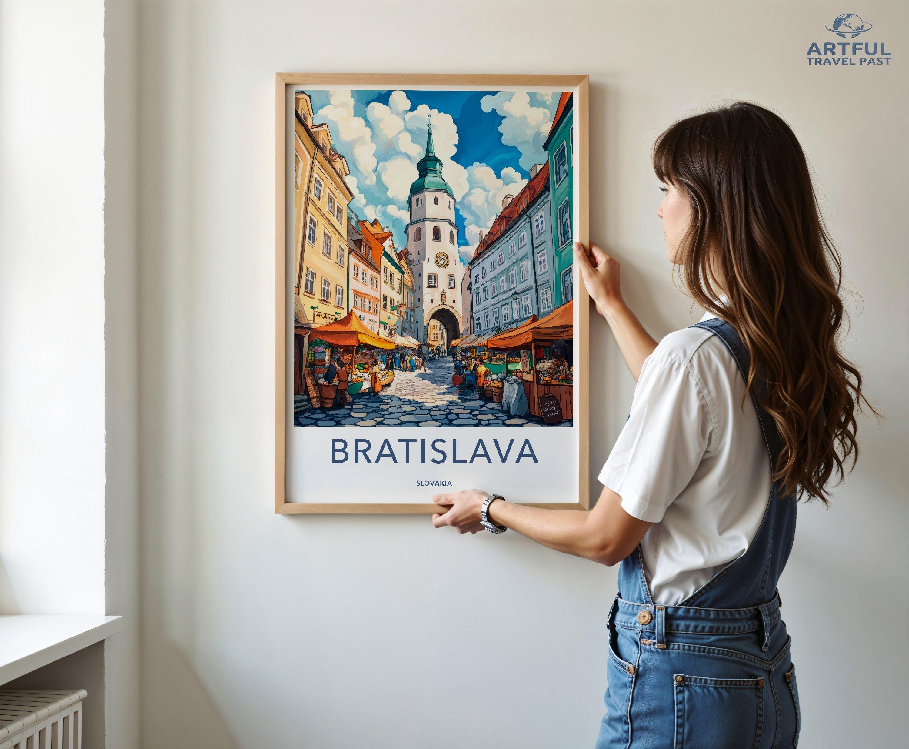 Bratislava Poster - Slovakia Wall Art