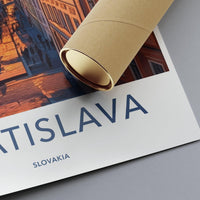 Bratislava Poster - Slovakia Wall Art