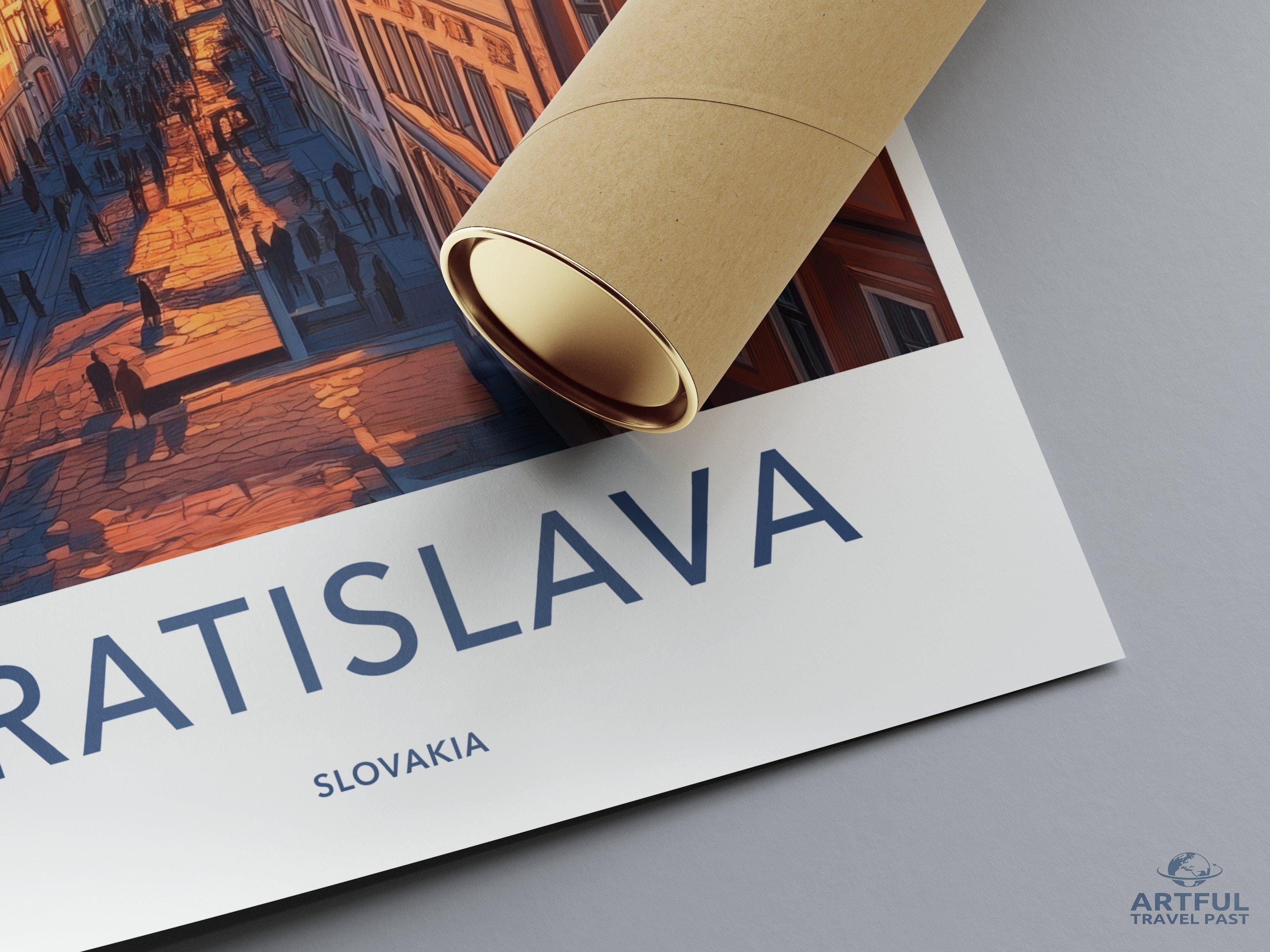 Bratislava Poster - Slovakia Wall Art