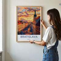 Bratislava Poster - Slovakia Wall Art