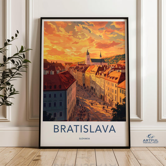 Bratislava Poster - Slovakia Wall Art