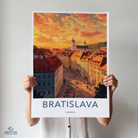 Bratislava Poster - Slovakia Wall Art