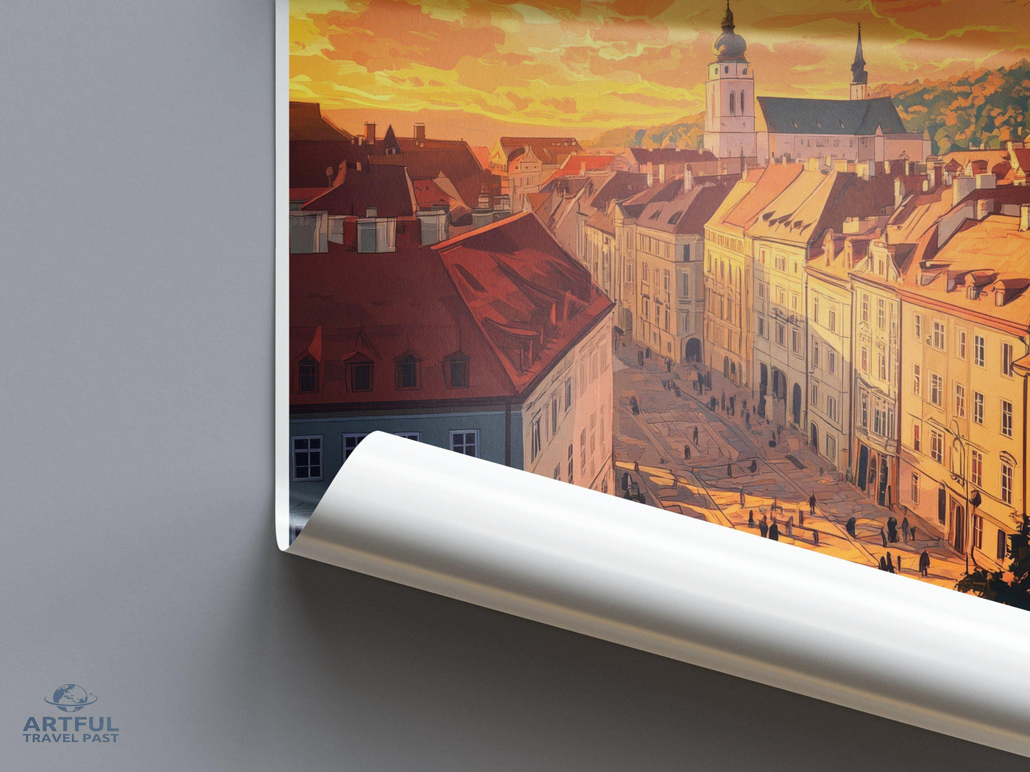 Bratislava Poster - Slovakia Wall Art