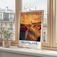 Bratislava Poster - Slovakia Wall Art
