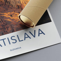 Bratislava Poster - Slovakia Wall Art