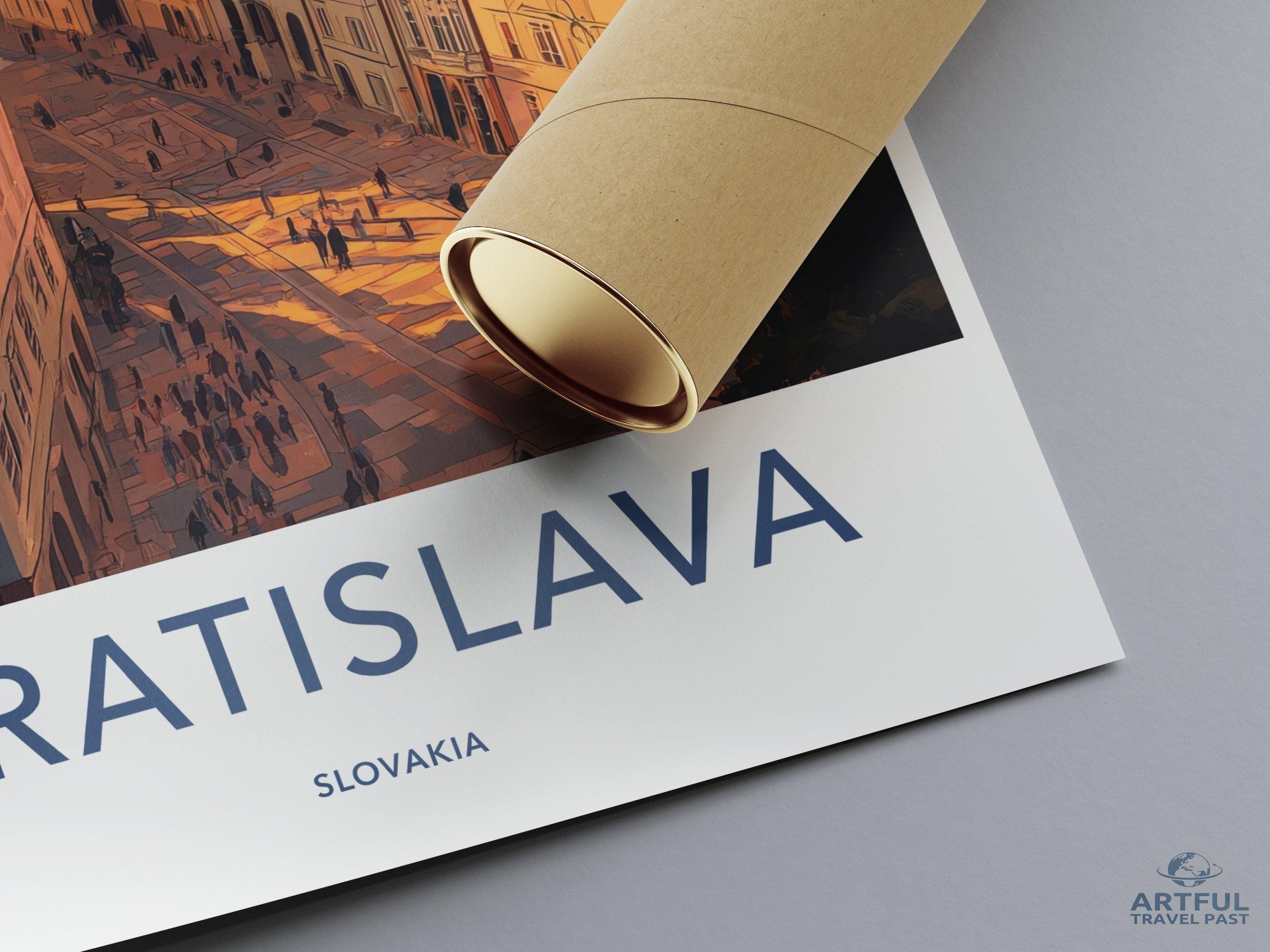 Bratislava Poster - Slovakia Wall Art