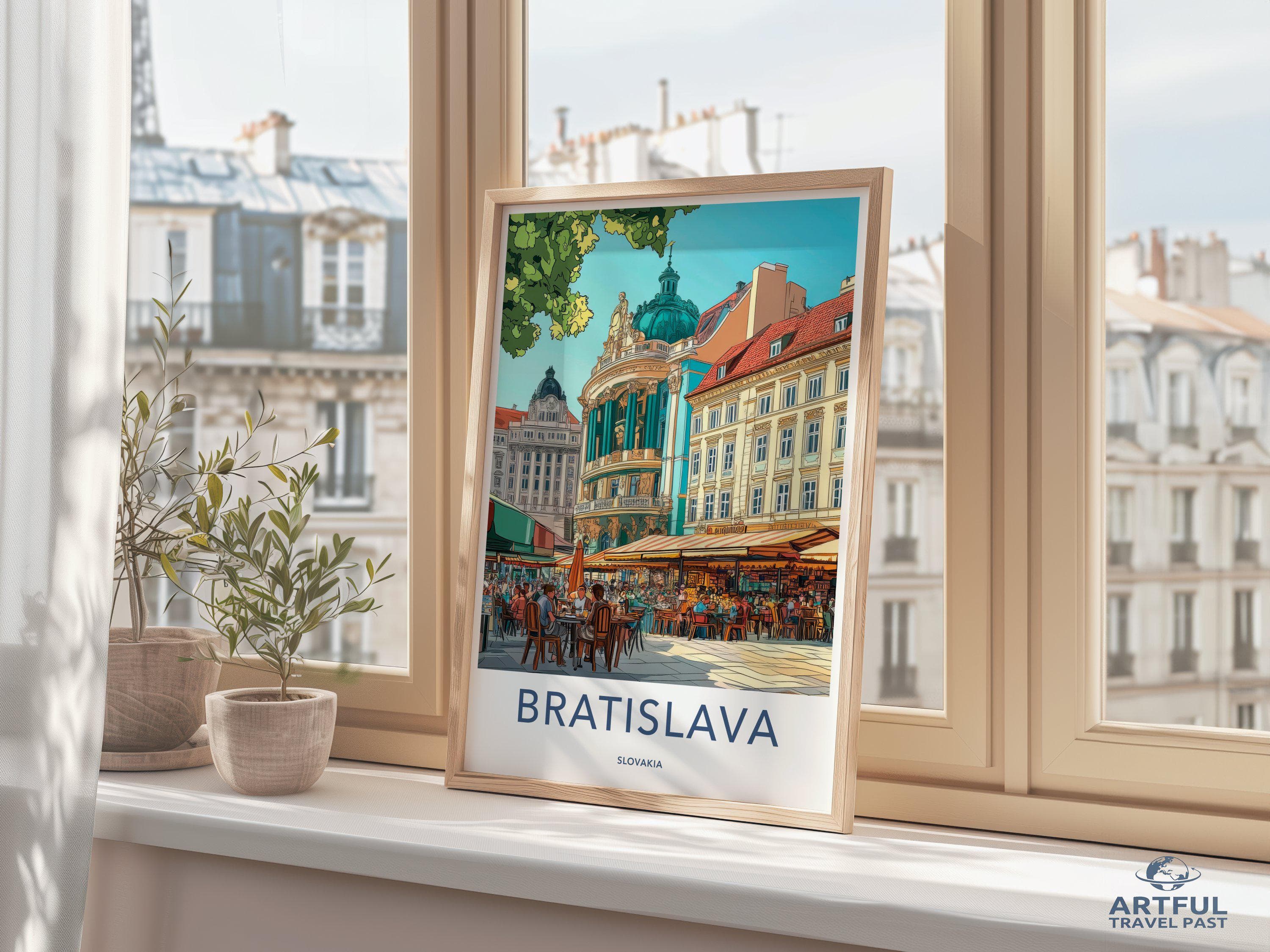 Bratislava Poster - Slovakia Wall Art