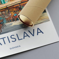 Bratislava Poster - Slovakia Wall Art