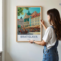 Bratislava Poster - Slovakia Wall Art