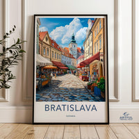 Bratislava Poster - Slovakia Wall Art