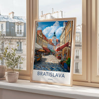 Bratislava Poster - Slovakia Wall Art