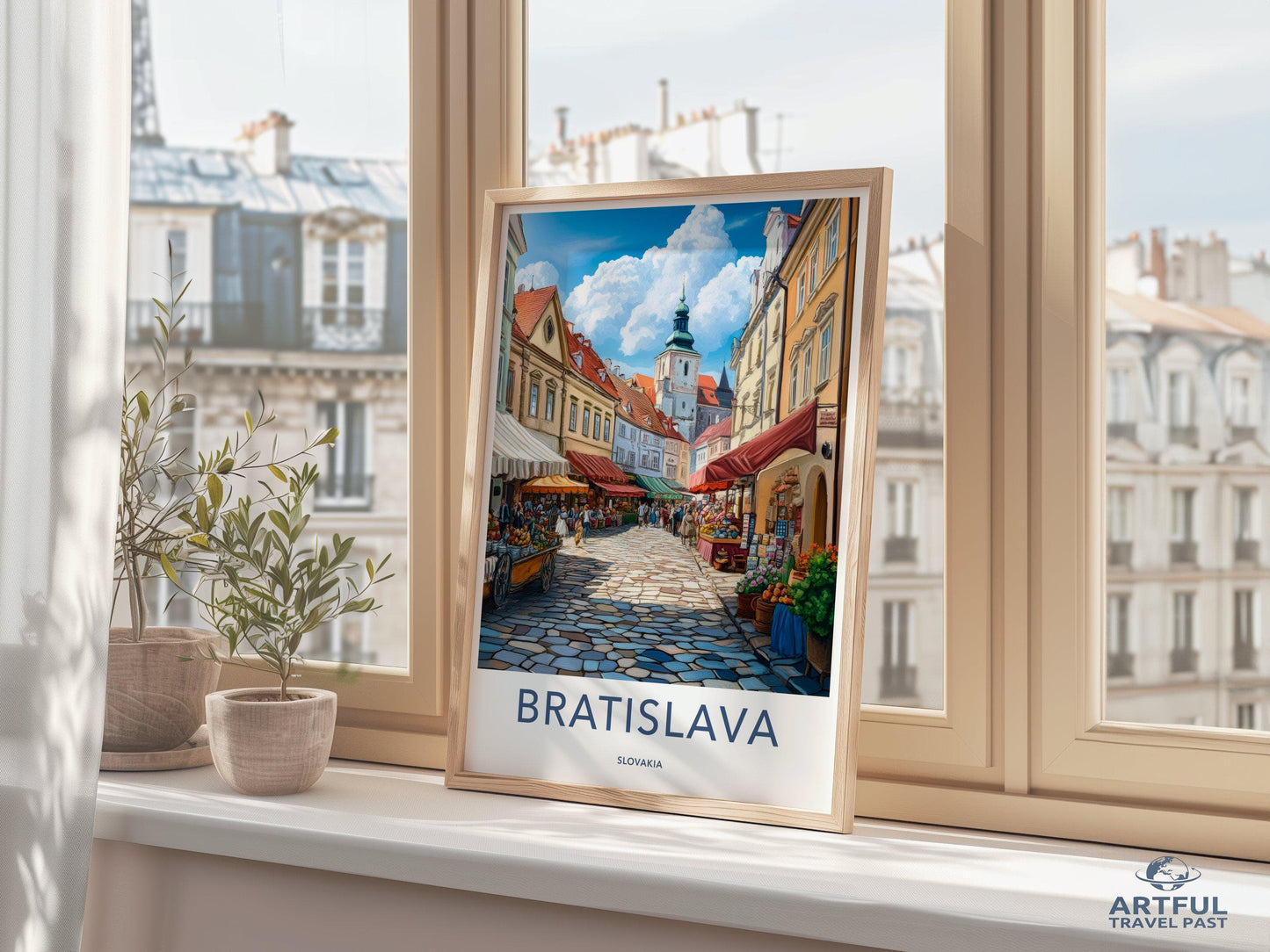 Bratislava Poster - Slovakia Wall Art