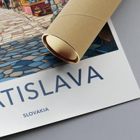 Bratislava Poster - Slovakia Wall Art
