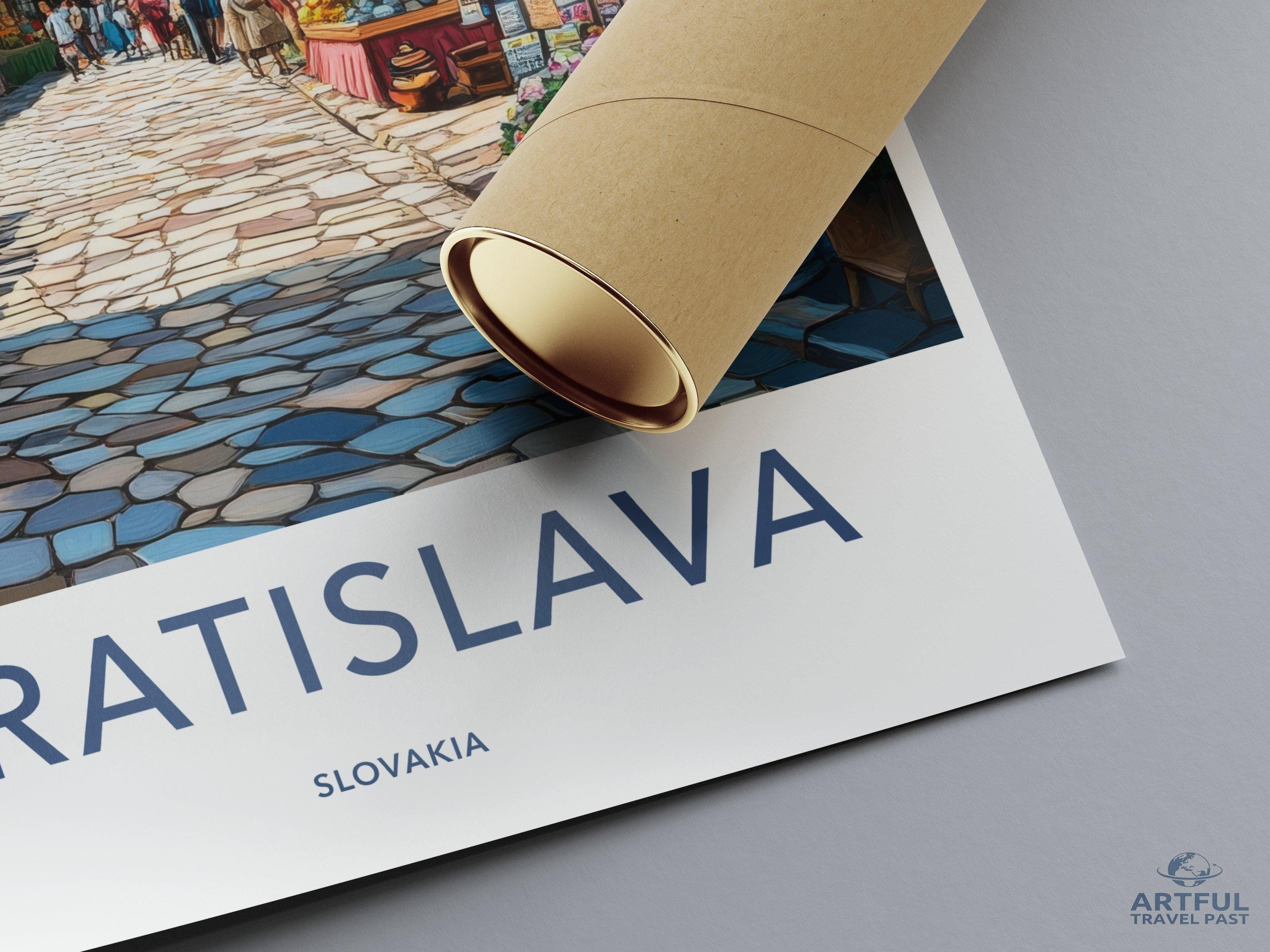 Bratislava Poster - Slovakia Wall Art