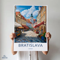 Bratislava Poster - Slovakia Wall Art