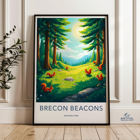 Brecon Beacons National Park Poster