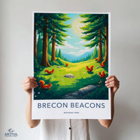 Brecon Beacons National Park Poster