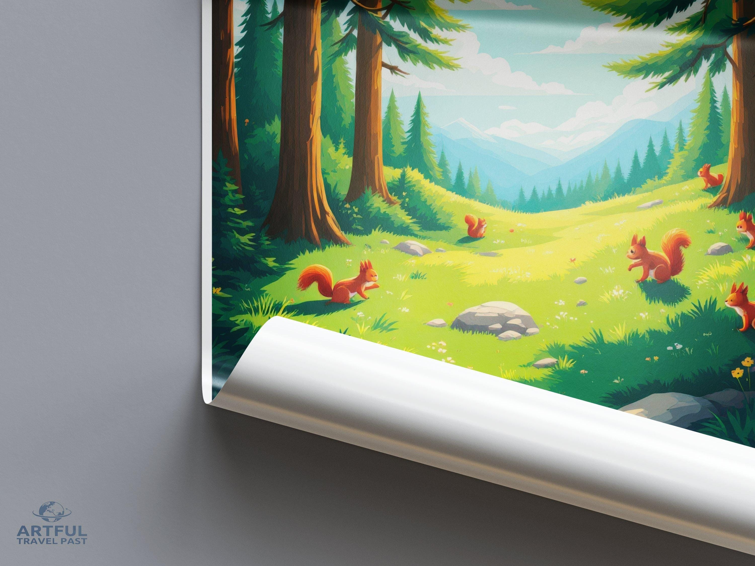 Brecon Beacons National Park Poster