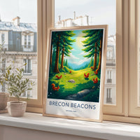 Brecon Beacons National Park Poster