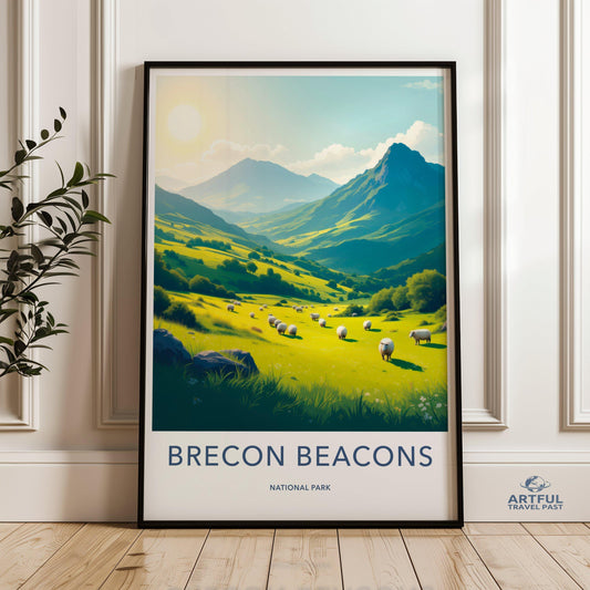 Brecon Beacons National Park Poster