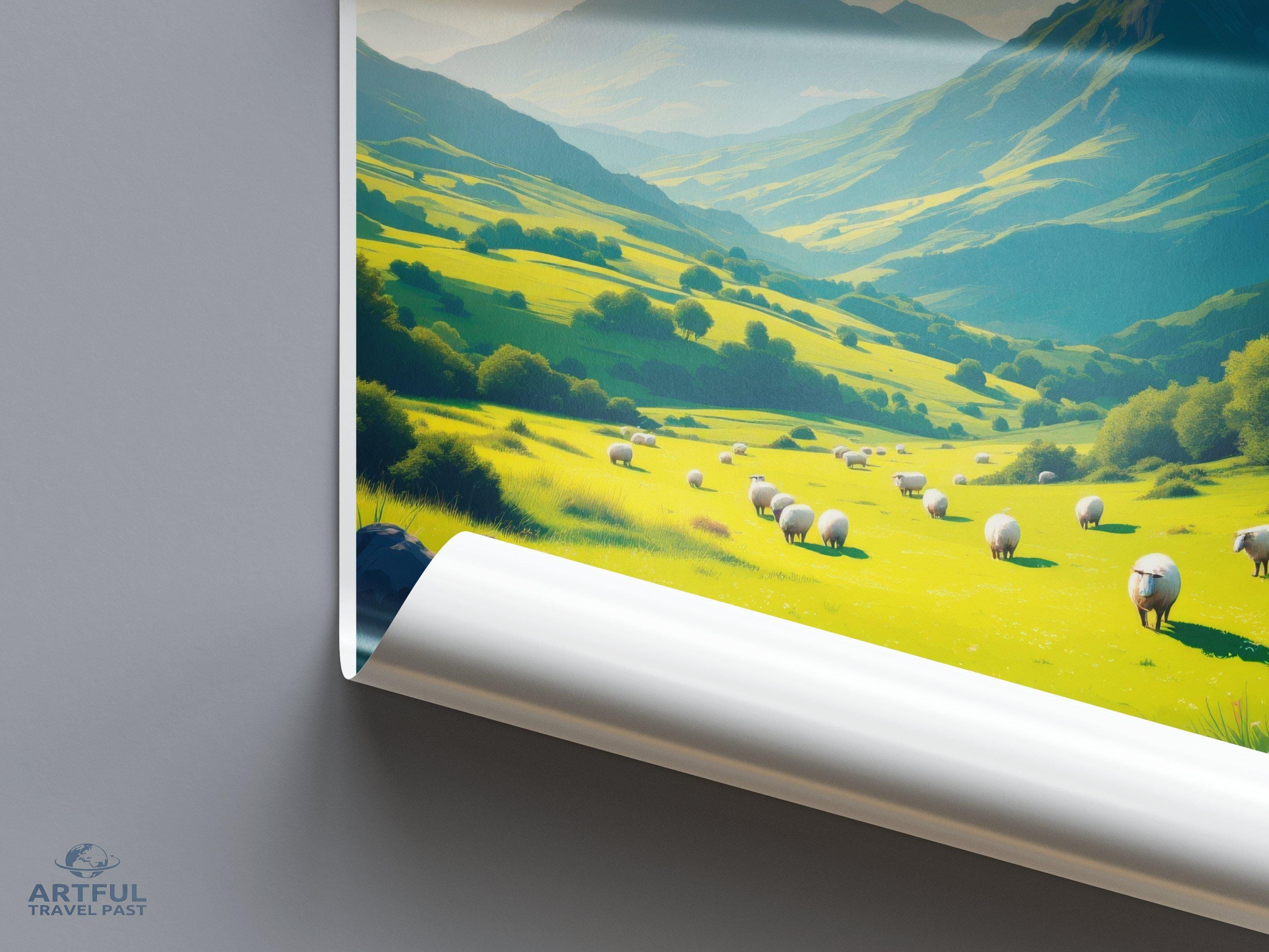 Brecon Beacons National Park Poster