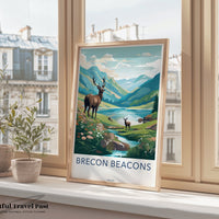 Brecon Beacons Poster | Wales Wall Art