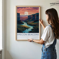 Brecon Beacons Poster - Wales Wall Art