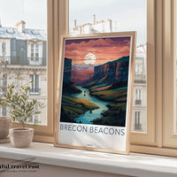 Brecon Beacons Poster - Wales Wall Art