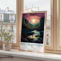 Brecon Beacons Poster - Wales Wall Art