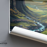Brecon Beacons Poster - Wales Wall Art