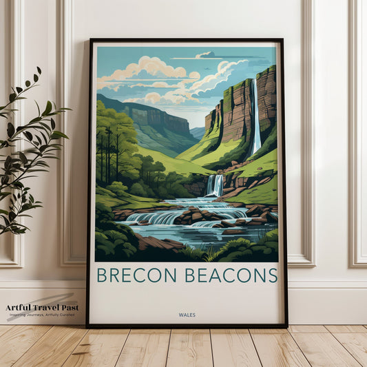 Brecon Beacons Poster - Wales Wall Art