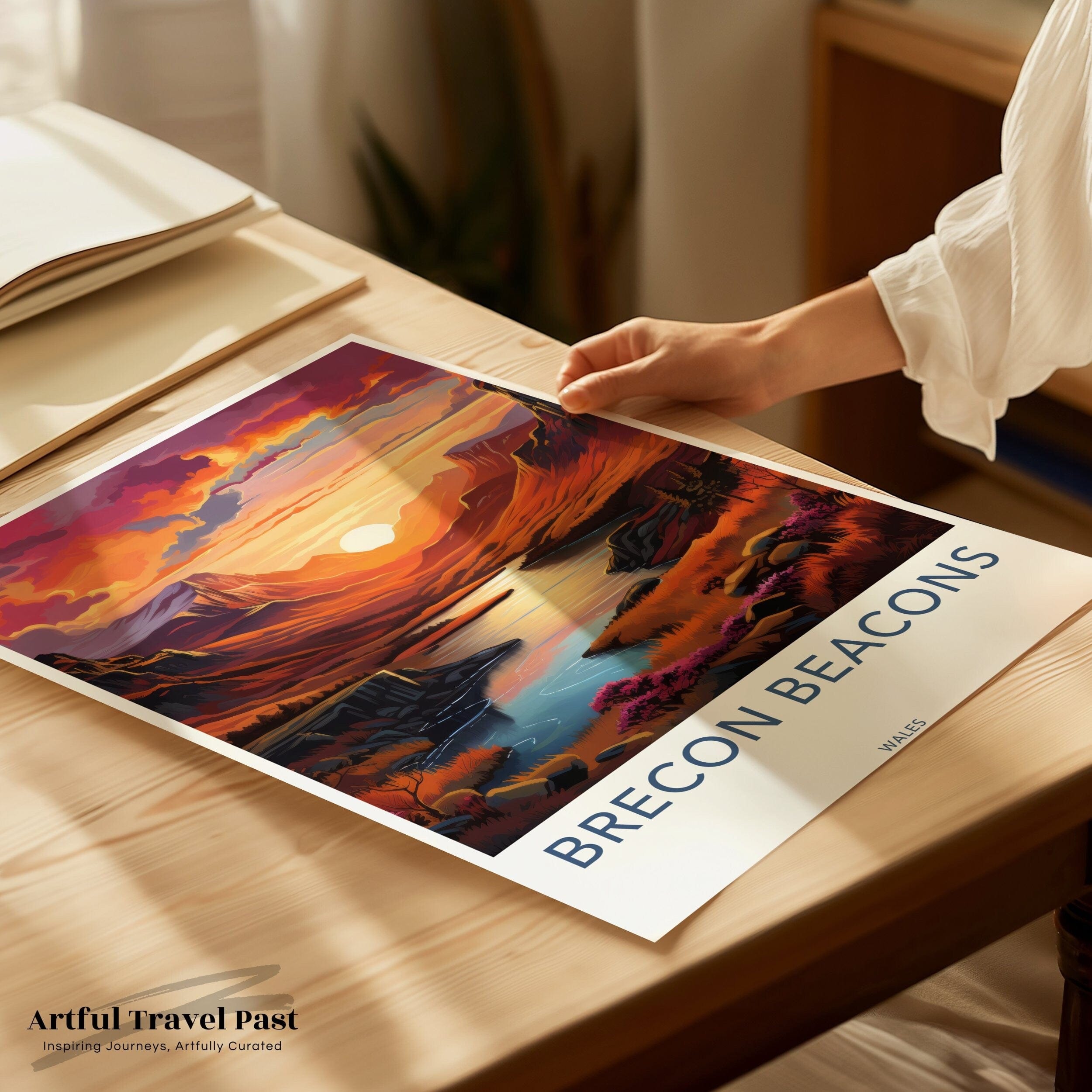 Brecon Beacons Poster - Wales Wall Art