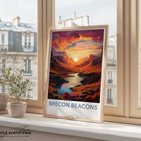 Brecon Beacons Poster - Wales Wall Art