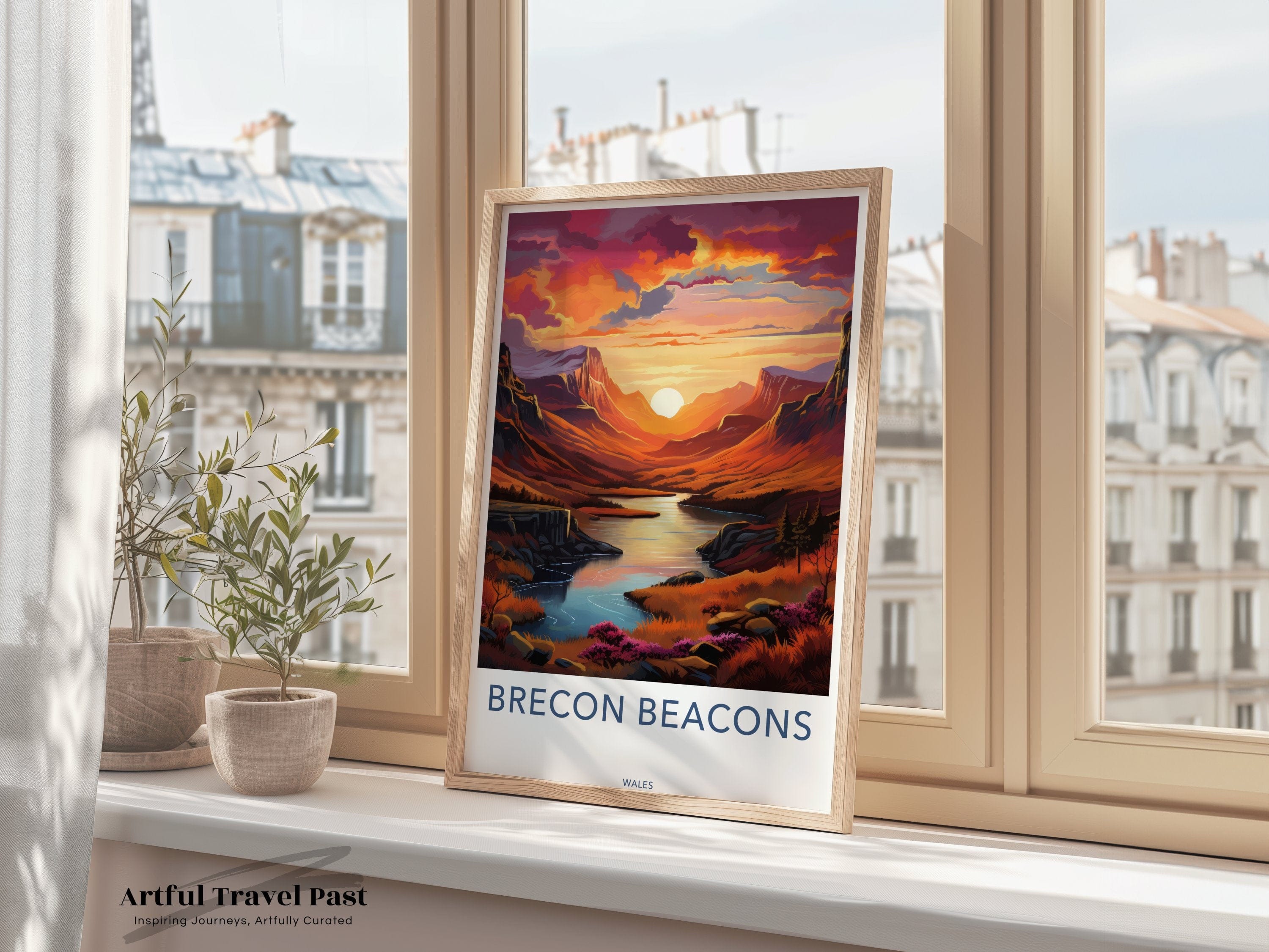 Brecon Beacons Poster - Wales Wall Art