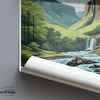 Brecon Beacons Poster | Wales Wall Art | UK Decor